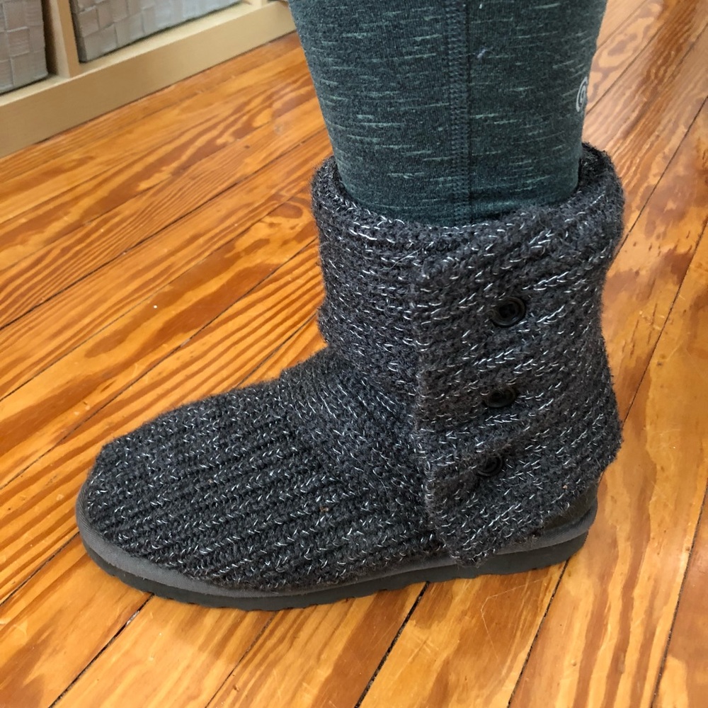 Ugg Classic Cardy knit boots
